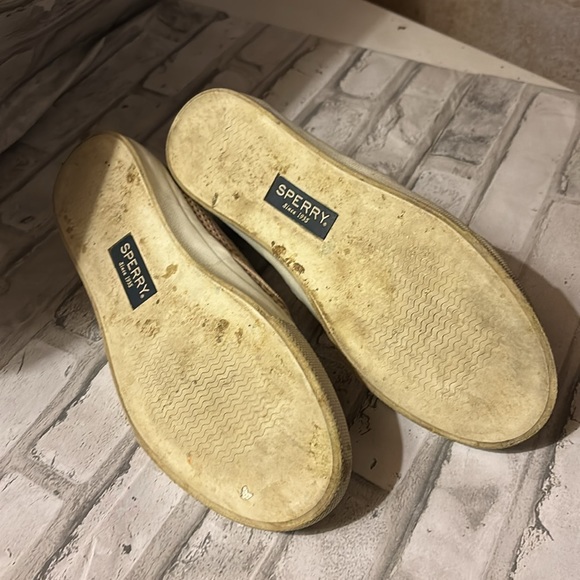 Women’s Light Pink Sperry Loafers Boat Shoes - Picture 3 of 5